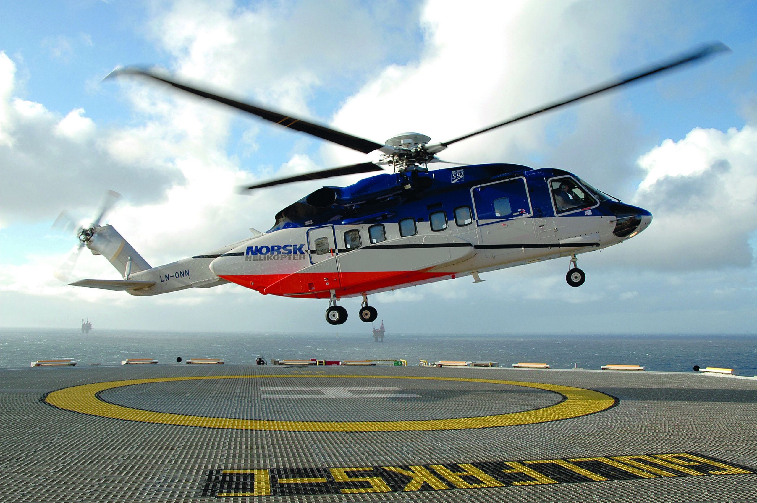 Helikoptersikkerheten i Nordsjøen kan bli svekket. Foto: Atle Espen Helgesen