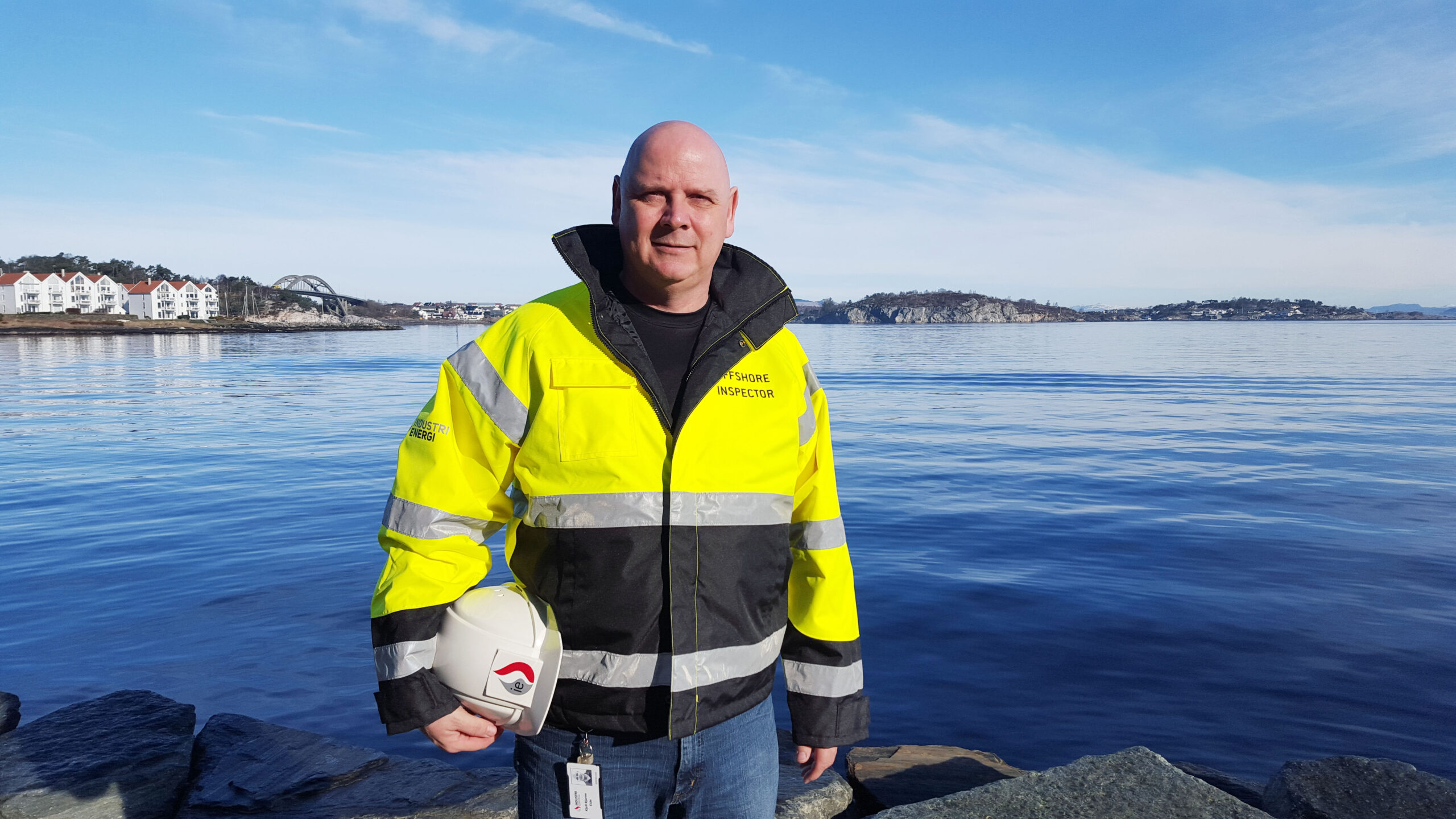 Offshoreinspektør Kjell Bjarne Eide ble bedt om å forlate flerbruksfartøyet “Deep Investigator”. Foto: Atle Espen Helgesen