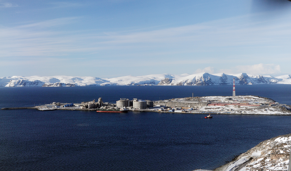LNG-anlegget på Melkøya utenfor Hammerfest. Arkivfoto: Harald Pettersen, Equinor