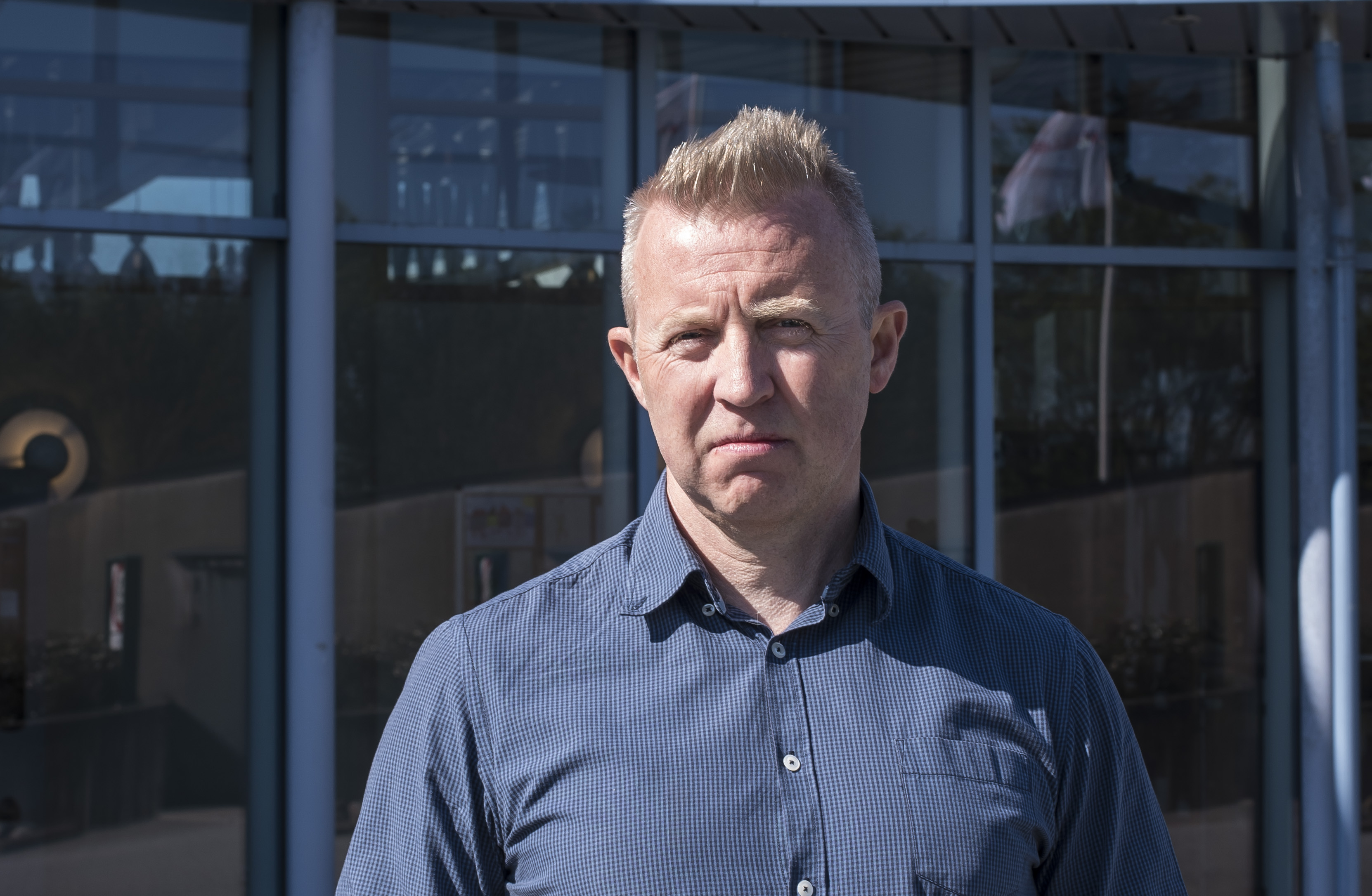 Forbundsleder Frode Alfheim vil ha politikerne på banen for å stoppe salget. Arkivfoto: Atle Espen Helgesen.