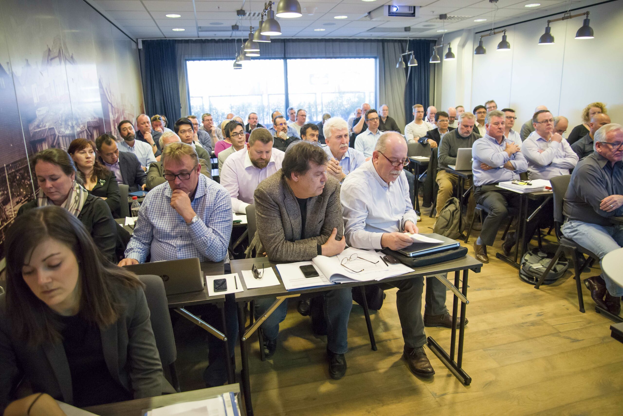Drøy 50 personer fra hele verden møtes på ITF-møtet i Stavanger 26-27. april. Foto: Atle Espen Helgesen