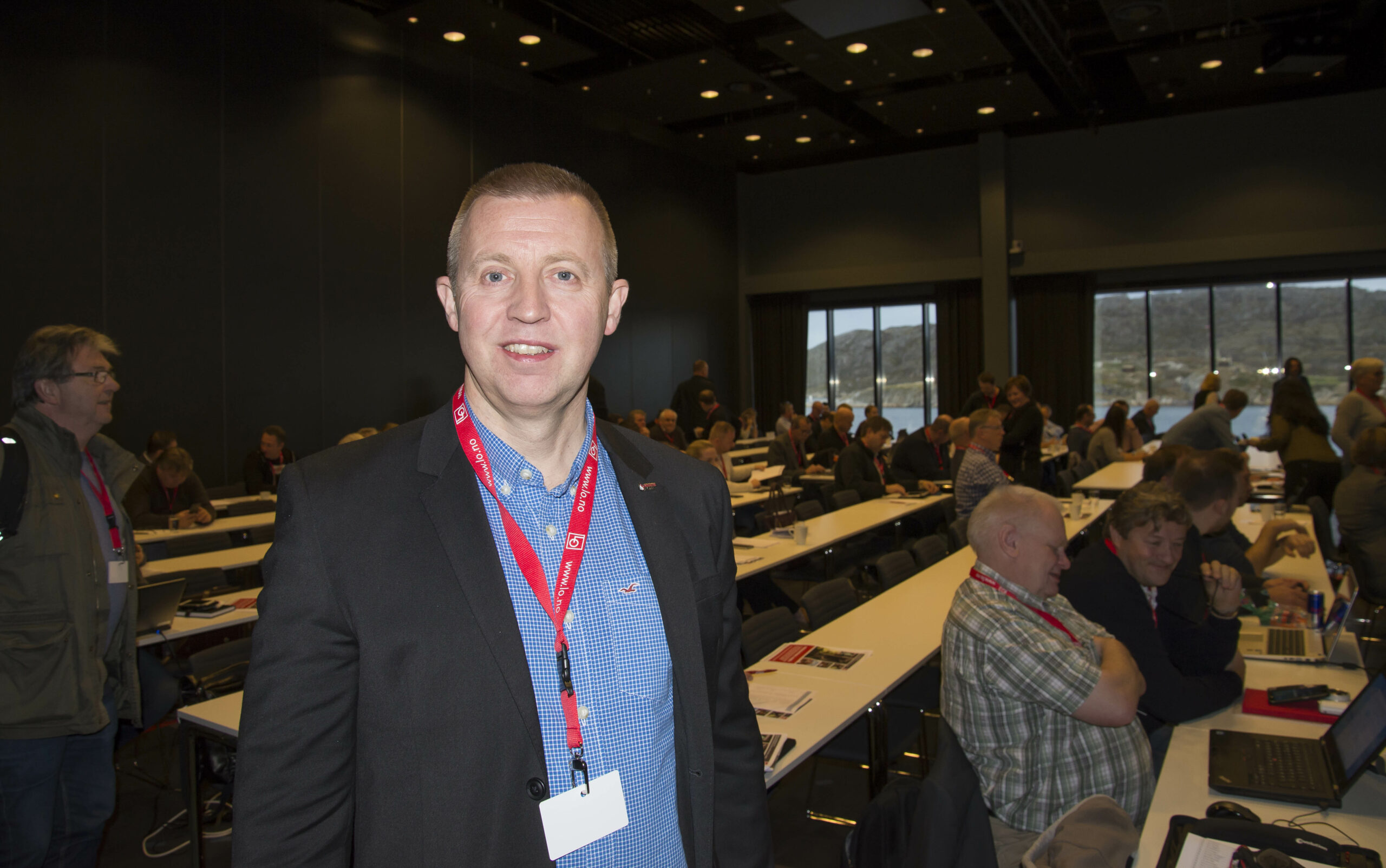 Frode Alfheim, nestleder i Industri Energi, er klar for LOs olje og gasskonferanse i Bodø.
