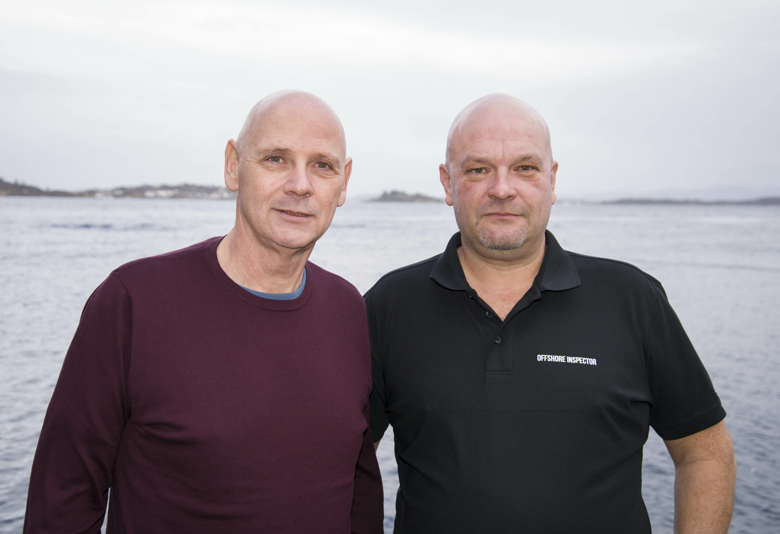 Forbundssekretærene Kjell Bjarne Eide (tv) og Tor Leversen varsler mulig streik i to oljeserviceselskaper. Foto: Atle Espen Helgesen