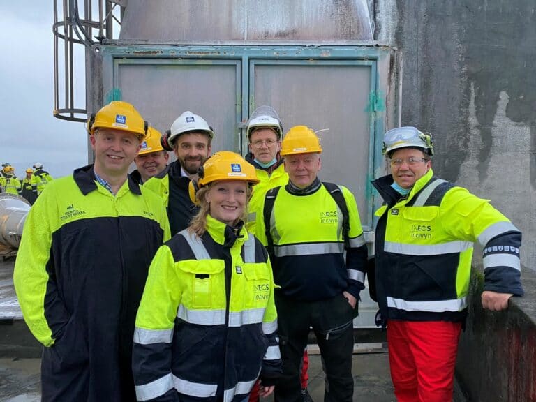 Besøkte Industri Energi-bastionen Porsgrunn