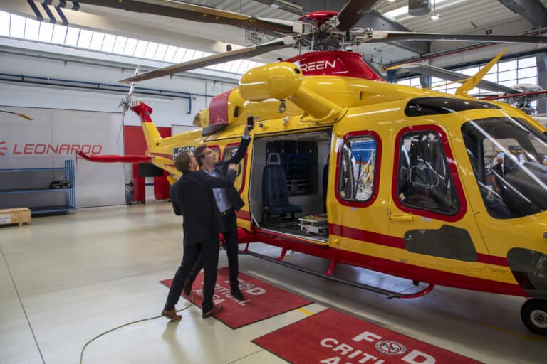 Equinors nye redningshelikopter er ikke stort, men vil kunne gjøre jobben på Oseberg